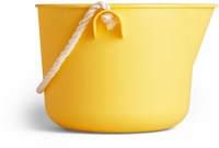 Viking Toys Eimer - großer gelber Strandeimer recyceltes Plastik