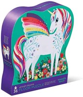 Crocodile Creek gevormde puzzel Unicorn Dreams - 36 stukjes-2