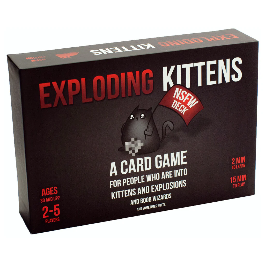 Exploding Kittens kaartspel NSFW editie voor volwassenen - Engelstalig