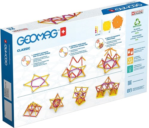 Geomag constructieset Classic Green Line 93 stuks magnetisch speelgoed-2