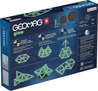 Geomag Glow bouwset gerecycled - 60-delig magnetisch speelgoed-2