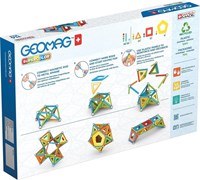 Geomag magnetisch bouwspeelgoed Supercolor Panels gerecycled 114 stuks-3