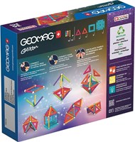Geomag magnetisches Konstruktionsspielzeug Glitter recycelte Panels - 35 Stück-2