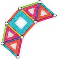 Geomag magnetisches Konstruktionsspielzeug Glitter recycelte Panels - 35 Stück-3