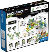 Geomag magnetische Rennbahn Mechanics Gravity recycelt 67 Stück Spielzeug-2
