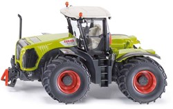 Siku Claas Xerion 5000 Traktor 1:32 Metall Kunststoff grün Ackermann-Lenkung