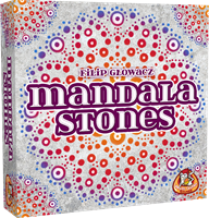 White Goblin Games Gesellschaftsspiel Mandala Stones strategisches Familienspiel