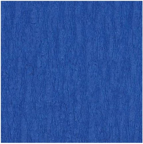 Mercurius crêpepapier blauw 50x250 cm - 10 rollen knutselpapier