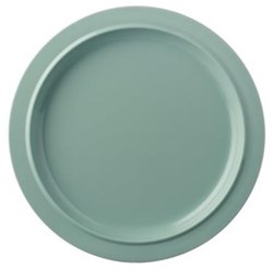 Mepal Frühstücksteller retro green - Melamin Teller 22 cm stapelbar