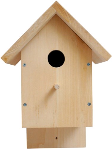 Kids at Work Vogelhaus Bastelset DIY Nistkasten bauen aus Holz-2