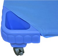 Eduplay hoeslaken blauw 130 cm - katoenen kinderbed hoeslaken-2