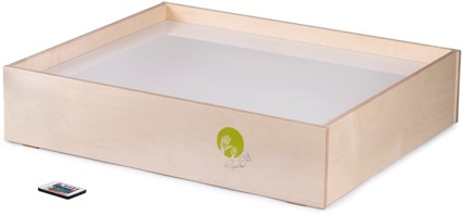 Eduplay lichtgevende zandbak LED sensorisch speelgoed therapie