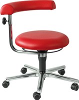 Eduplay kinderstoel rood verstelbaar 34-41 cm - speelgoedstoel