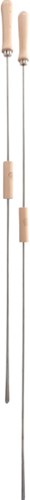 Eduplay stokbrood spies 100 cm - barbecue kinderspies multicolor-3
