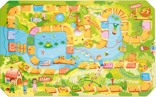 Eduplay Spieltisch Abenteuer Fluss - Lernspielzeug mehrfarbig-2