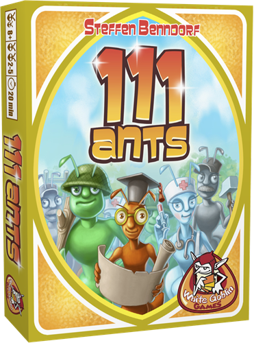 White Goblin Games kaartspel 111 Ants strategisch familiespel 8+