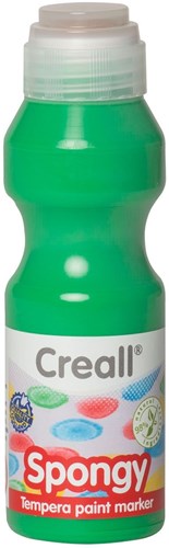 Creall Malstift grün - Spongy 70ml Kinderfarbe ergonomisch