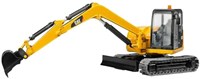Bruder CAT mini graafmachine bouwvoertuig speelgoed-3