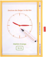 Eduplay transparante insteekhoes A4 10 stuks - herbruikbare schrijfmap-2