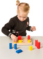 Eduplay Holzspielzeug Sortierbrett - Lernspiel für Kinder ab 3 Jahren-3