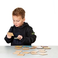 Eduplay memory spel dieren - educatief kinderspel multicolor karton-2