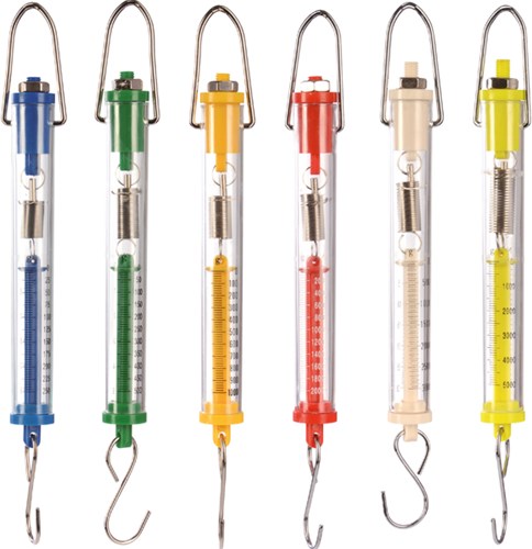 Eduplay Dynamometer Spielzeug Set aus 6 Stück - Lernspielzeug Kraftmesser