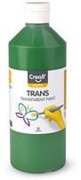 Creall Transparante Verf groen - 500ml acrylverf voor kinderen
