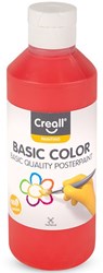 Creall Plakatfarbe - 250ml rot - Kinderfarbe Basteln Malen