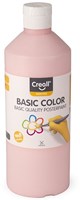 Creall plakkaatverf pastelrood 500 ml - schoolverf voor kinderen en volwassenen