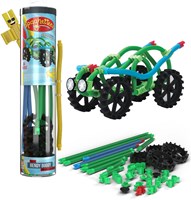 Clics bouwspeelgoed Spaghetteez Bendy Buggy flexibele bouwstaafjes 34-delig-3