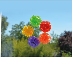 Eduplay Klebeball Spielzeug Set aus 10 Stück mehrfarbig Kunststoff