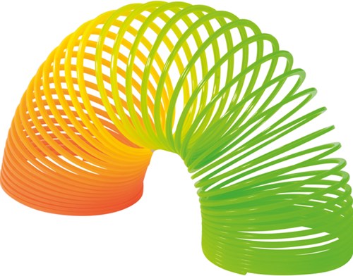 Eduplay regenboog speelgoed veer set - kleurrijke springveer speelgoed 10 stuks-2