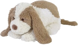 Happy Horse Kuscheltier Hund David 28cm - weiß beige Plüsch Spielzeug