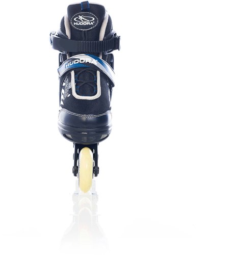 Hudora skeelers kinderskates Leon zwart maat 33-36 verstelbaar-2