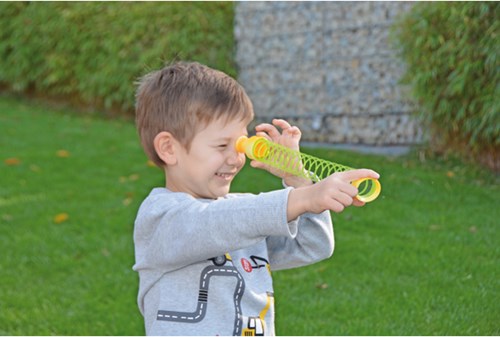 Eduplay Spielzeug Feder-Teleskop Set - bunte Springteleskope 5 Stück