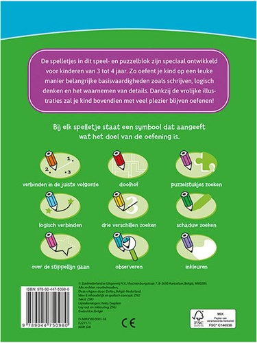 Deltas Lernbuch lehrreiches Spielbuch 3-4 Jahre Kinder-2