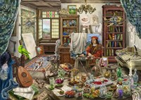 Ravensburger Escape puzzel Da Vinci kunstenaarsatelier - 759 stukjes kunstpuzzel-2