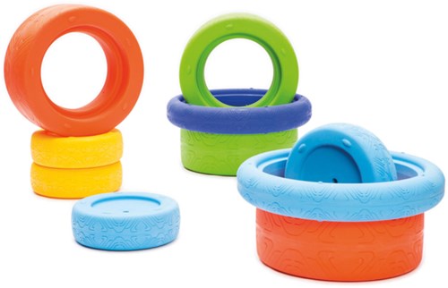 Eduplay Motorik Reifen Spielzeug - motor activity tire 60 cm multicolor-2