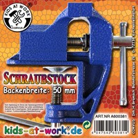 Kids at Work mini bankschroef werkbank speelgoed gereedschap-3