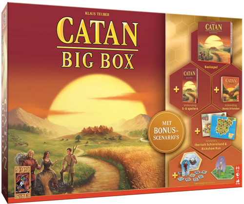 999 Games Catan Big Box - Bordspel ECO Editie Strategie-2