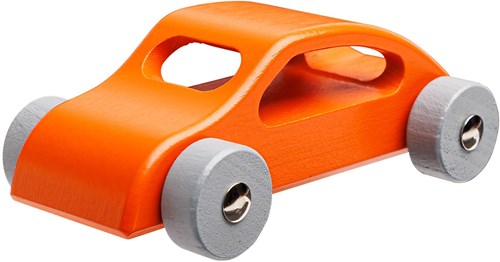 Dusyma speelgoedauto sportwagen oranje - speelgoedauto voor kinderen