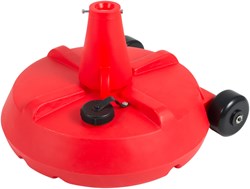 Spordas Big Red Base met wielen - stevige sportbasis voor buiten