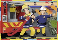 Ravensburger Puzzle Feuerwehrmann Sam Kinderpuzzle - 2x12 Teile - Lernspielzeug