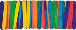 Eduplay houten knutselstokjes groot gekleurd - creatieve set voor kinderen