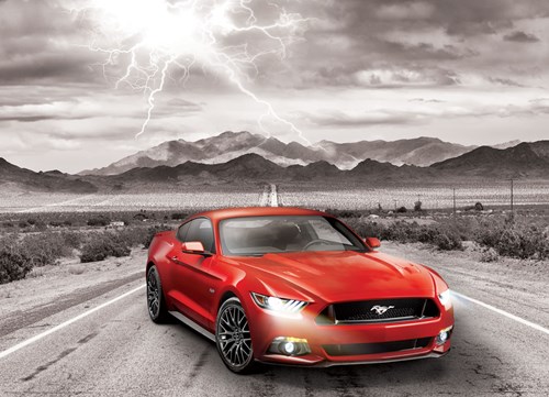 Eurographics Puzzle Ford Mustang GT - 1000 Teile - Fifty Years of Power
