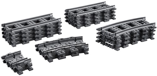 LEGO City Schienen - Erweiterungsset 60205 für Eisenbahnen-2