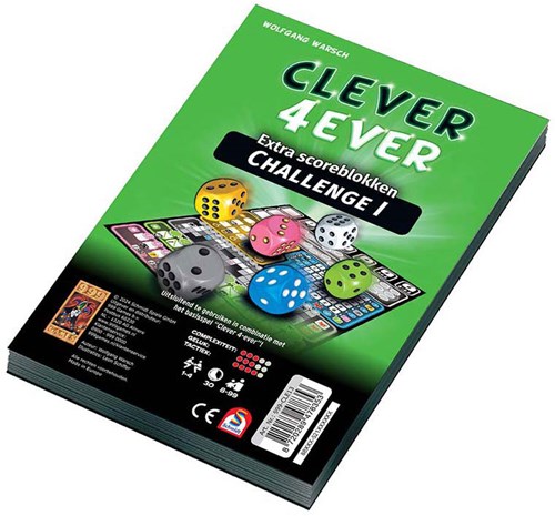 999 Games Scoreblöcke Clever 4Ever Challenge Würfelspiel Erweiterung