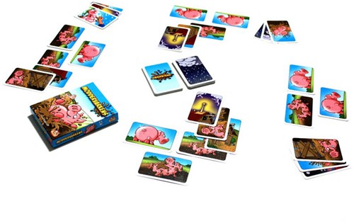 White Goblin Games Kartenspiel Moddervarkens - Familienspiel Schweine-2