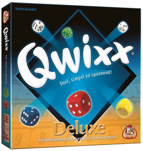 White Goblin Games Würfelspiel Qwixx Deluxe - Würfelspiel - 8+