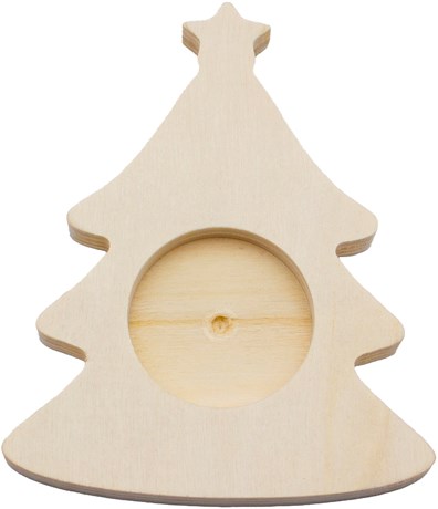 Eduplay waxinelichthouder kerstboom set - decoratie voor kerst